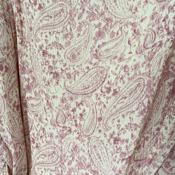 NWT Pink Lily Better Get Going Pink Paisley Wrap Mini Dress - Picture 12 of 12